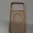 SUPFINE Magnetic for iPhone 17 Pro Case (Compatible with MagSafe)(Military Grade Drop Protection) Translucent Matte Shockproof with Anti-Fingerprint Phone Cover,Desert Gold