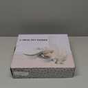 NeatenWise Automatic 2-Meal Cat Feeder - 48H Timed Wet Cat Food Refrigerated Dispenser with 2 Ice Packs for Puppies and Kittens in Yogurt and Canned (White,Extra Large)