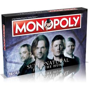 Winning Moves Supernatural Monopoly Board Game, Join The Winchester Brothers Sam and Dean, Advance to Vampire and Werewolf and Trade Your Way to Success, for Ages 16 and up