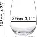 Riedel O Wine Tumbler Riesling/Sauvignon Blanc, Set of 2