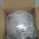 Alytimes Mirror Disco Ball - 8-Inch Cool and Fun Silver Hanging Party Disco Ball Big Party Decorations, Party Design
