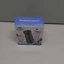 The Original Salt and Pepper Shakers set - Black & White - Spice Dispenser with Adjustable Pour Holes - Stainless Steel & Glass - Set of 2 Bottles