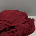 ZNSAYOTX 1 Piece Jacquard Couch Covers for 2 Cushion Couch High Stretch Loveseat Slipcover for Pets Dogs Anti Slip Love Seat Sofa Slipcover Furniture Protector (Loveseat, Burgundy) (Medium (55"-69"))