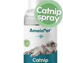 AmeizPet Catnip Spray for Cats, Cat Scratching Sprays, Transparent Cat & Kitten Behaviour Spray 50 ml (1.69 Oz) 2 Pack