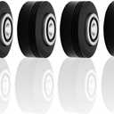 Preffair SP5020B 4Pcs HiFi Turntable Isolation Feet Speaker Foot Pads Amplifier Chassis Aluminum Isolation Feet Non-Slip Stand Feet Shock Absorber for DAC HiFi Amplifier (Stainless Steel Beads)