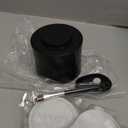 Nessus Reusable Pod Kit for Nespresso Pods Vertuo, Reuse Old Coffee Pods for Nespresso Vertuo: 100 Pcs Aluminum Foil Seal Lid, Holder, Brush, Refillable Vertuo Plus Next Capsule Machine(No Pods Come) (Black)