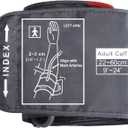 ELERA Extra Large Blood Pressure Cuff (9"-24" | 22-60cm) - XL Replacement BP Cuff for Big Arms, Compatible with Most BP Monitors, Adult Cuff Only - 6 Connectors