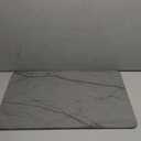 1 Pack Stone Bath Mat, Diatomaceous Earth Shower Mat, Fast-Drying Stone Bathroom Floor Mat, Absorbent Non-Slip Diatomite Mats for Bathtub, Grey Marble