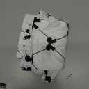 WDIRARA Women's Bow Print Short Sleeve T Shirts Crew Neck Tee Going Out Fitted Tops L