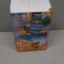 24 Pack Vacuum Storage Bags with Electric Pump, (5 Jumbo, 5 Large, 5 Medium, 5 Small, 4 Roll Up Bags) Space Saver Bag for Clothes, Mattress, Blanket, Duvets, Pillows, Comforters,Travel