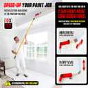 Multi-Angle Paint Brush Extender - High Ceiling Paint Edger Tool, Extension Pole Attachments