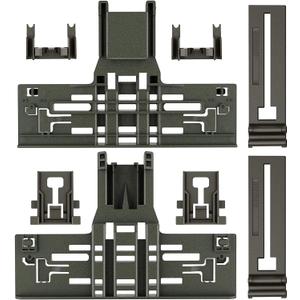 Upgraded WPW10546503 Dishwasher Top Rack Adjuster For Kitchenaid Dishwasher Parts Upper Rack W10546503 Dishwasher Replacement Parts For Whirlpool Kenmore Dishwasher Upper Rack KDTE334GPS0 KDTM354DSS4