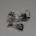 Measuring Cups and Spoons Set: U-Taste 18/8 Stainless Steel 12 Pieces Metal Stacking Kitchen Baking Cooking Food Measure Set 7 Cups 5 Spoons with Strengthened Weld Joints (Black, Upgraded Version)