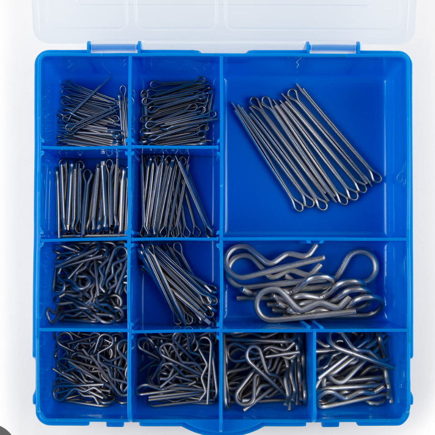 Front Range - Cotter and Hitch Pin Assortment 300 Pieces