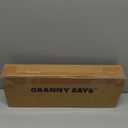 GRANNY SAYS 80L Slim Laundry Hamper with Silent Brake Wheels, Sturdy Metal Frame & Handle, Rolling Laundry Basket for Laundry Room, Bedroom, Bathroom, or RV  Perfect for Singles or Couples, Black