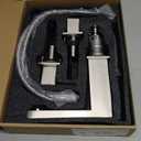 KENES 2 Handle Widespread Bathroom Faucets Brushed Nickel, Bathroom Sink Faucet 3 Hole Vanity Faucet with Lead-Free Supply Hose, KE-9050