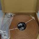 LINEX Sprinkler Soaker Hose 20 ft 2 pack for Garden, Watering Hose with Holes, High-Efficiency Sprinklers System for Lawn and Garden with Staples