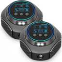 2 Pack Rodent Repellent Ultrasonic Plug in with 360°Mice Repellent Indoor& 4 Modes Ultrasonic