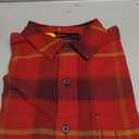 Carhartt Mens Rugged Flex Relaxed Fit Midweight Flannel Long-Sleeve Plaid Shirt XL