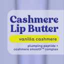 3 x eos Cashmere Lip Butter – Vanilla Cashmere, Smoothing Lip Mask & Moisturizer with Plumping Peptides & Shea Butter, 0.35 fl oz
