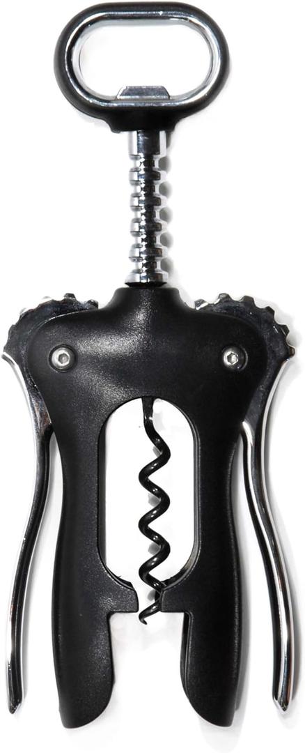 Rabbit Bar Tools Classic Wing Corkscrew, Silver (Universal)