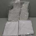 Toulite 2 Set Angel Costume for Woman Girls White Angel Gown with Headband White Wing Nativity Costume for Christmas, 2 Size, 110cm & 135cm