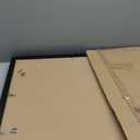 Picrit 24x24 Picture Frame 3 Pack, Black Poster Frame, Display Poster 20 x 20 with Mat or 24 x 24 without Mat for Horizontal or Vertical Wall Mounting