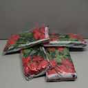 Luyue 40PCS Red Roses Artificial Flowers - Long Stem Fake Roses Bouquet Silk Red Flowers Artificial Rose for Wedding Centerpiece Home Decor & Valentines Floral Arrangement