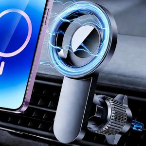 Car Phone Holder for Magsafe [3700gf Magnetic] 360 Adjustable Cell Phone Mount, Phone Holders for Your Car Accessories Kit for iPhone 17-12 Series