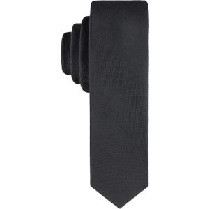 Calvin Klein Men's Solid and Pattern Neckties Dress Ties for Work, Weddings & Formal wear (Black)