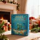 Sea Marine Life Advent Calendar 2025,24 Days of Unique Marine Life Treasures, DIY Beach Ocean Themed Christmas Countdown Calendar for Kids & Collectors