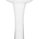 PROFLO PF1131P 19-1/2" Centerset Lavatory Pedestal Sink - Sink Only - White