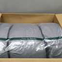 HOMBYS Memory Foam Camping Mattress Pad,Portable Sleeping Pad for Adult,Waterproof Cot Mattress,Roll Up Floor Mattress,Foldable Backpacking Travel Bed for Hiking,Guest Bed