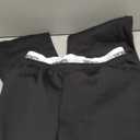 Boy's Baggy Pants Letter Elastic High Waisted Wide Leg Sweatpants Athletic Track Pants Joggers (Black) 14Y