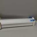 MYshade Roller Shades Zebra Blinds for Indoor Windows Cordless Day and Night Light Filtering Dual Layer Roller Window Blinds & Shades, Easy to Install, Size 46" W x 72" H, White