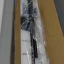 28.3 Inch 9 RGB Color Battery Operated Wireless Wall Sconces Set of Two, with Remote, Dimmable, Warm/Natural White/Daylight, Rotatable, LED Wall Light for Living Room, Bedroom, Black