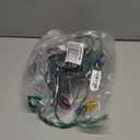 SUNSGNE 25Ft Multicolor Christmas Lights, C7 Incandescent Christmas Light with 27 Clear Vintage Outdoor Colorful Lights (2 Spare) for Holiday Prom Party Wedding Decor, Green Wire