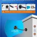 23.6 x 15.8 in Acrylic Convex Security Mirror, Wall Mount