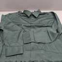 J.VER Men's Casual Long Sleeve Stretch Dress Shirt Wrinkle-Free Regular Fit Button Down Shirts (XX-Large, Army Green)