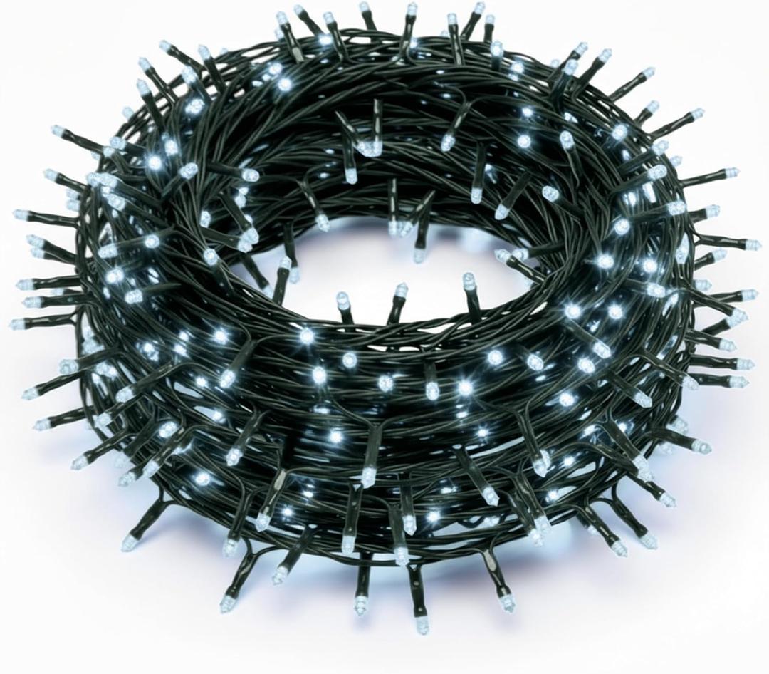 Holiday Bright Lights Indoor/Outdoor 111.5' 1500L Twinkling Rice Light Reel - Pw