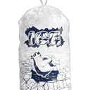 Plastic Ice Bags 5lb with Drawstring, 100 Pack for Ice Storage 5LB, 
