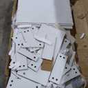 Shintenchi Kitchen Pantry Cabinet,5 - Layer Storage Cupboard with Adjustable Shelves for Organizing and Storing Food Items,47'' Versatile Buffet Sideboard for Kitchen, Bathroom and Laundry,White