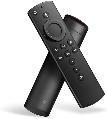 Replacement Voice Remote Control (2nd Gen) Compatible with Fire Smart TVs 3rd Gen, TV Stick(2nd Gen/Lite/4K) & Cube, and Not for ROKU-TV 1 Count