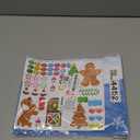 38PCS Make-a-Gingerbread House Stickers for Kids - Christmas Party Game/Craft/Activity/Favor/Supplies - 19 Finished Products