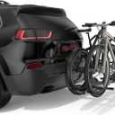 Bike Rack Hitch for Car, 160Lbs Heavy Duty 2-EBike Platform Hitch Rack, Foldable E Bike Carrier w/Tilt-Away for Car SUV, Anti-Rattle Lock, Up to 5-Inch Fat Tire for 2'' Receiver