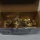 VNDUEEY 20 Pack Fridge Magnets Refrigerator Magnets, Strong Magnetic Clips Heavy Duty, Magnet Clips for Whiteboard, Magnets for Fridge Locker Office Accessories (Gold)