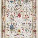 METAHOTS 8x10 Area Rugs for Bedroom, Washable Large Area Rugs Non-Slip and Non-Shedding, Boho & Vintage Area Rug for Living Room, Kitchen, Dining Room