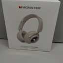 Monster Persona 4th ANC Active Noise Canceling Headphones, Wireless Bluetooth Over Ear Headphones with 3 EQ Modes, and 70H Playtime, Bluetooth 6.0, Deep Bass, Foldable Comfort Design for Travel, White