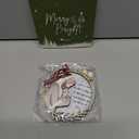 Miscarriage Christmas Ornament 2025 – Angel Baby Remembrance Gift for Mothers, Parents, Sympathy Memorial Ornament for Loss of Child or Infant – Be with Jesus Wooden Condolence Ornament Hanging Decor