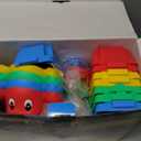 Balance Beams Stepping Stones For Kids - 12 Piece Turtle Jumping Stepping Stones Balance Beams, Toddler Indoor or Outdoor Play Obstacle Course, Stocking Stuffers for Active Kid Ages 2 3 4 5 6 Year Old